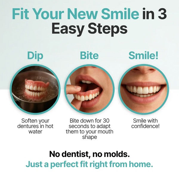 Flaresia™ ComfortFit Dentures